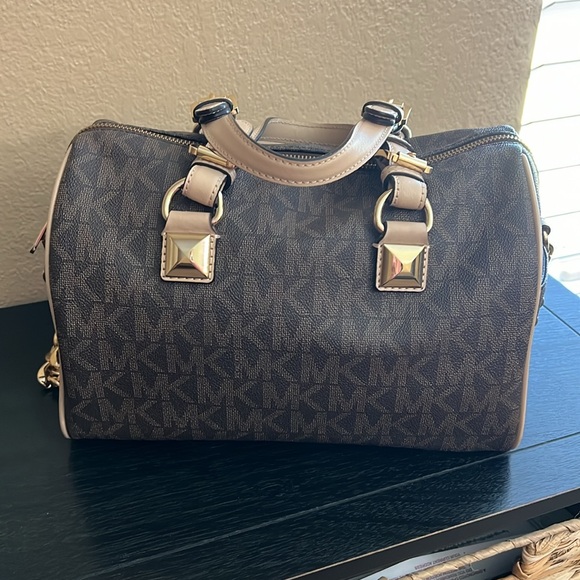 SOLD~Michael Kors Bag with upgraded MK strap - Picture 2 of 8